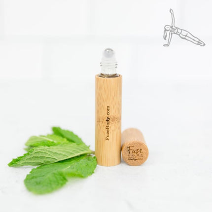 Muscle Recovery - Wood Roll-On Pure Essential Oils-1
