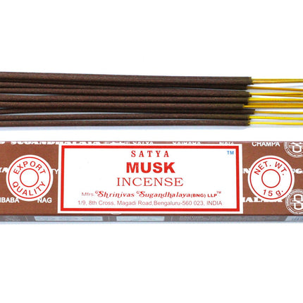 Musk Incense Sticks - Satya