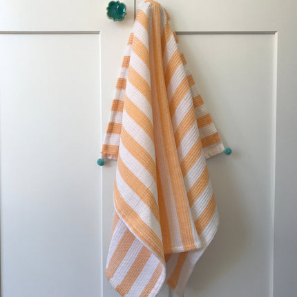 Waffle stripe Kitchen towel-1