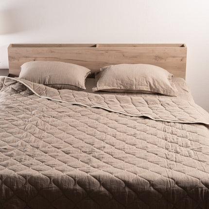 Natural linen quilt - Blanket for All season-1