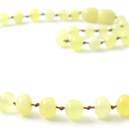 Polished Amber Necklaces for Kids-2