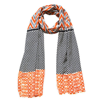 Sahara- Ikat Print fashion Scarf-0