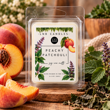 Patchouli & Peach Soy Wax Melts | 3-Pack-0