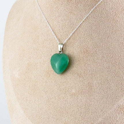 Pendant | Green Aventurine Heart-0