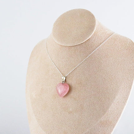 Pendant | Rose Quartz Heart-3