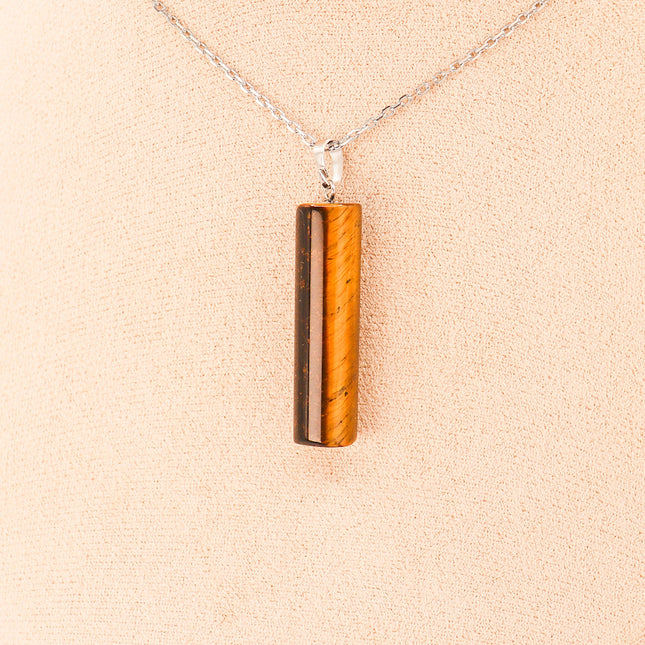 Pendant | Tiger's Eye Pillar-0