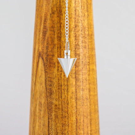 Cone Pendulum - Silver-plated brass-1