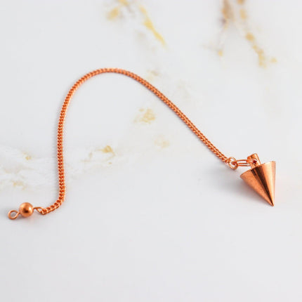 Cone Pendulum - Copper-plated brass-2