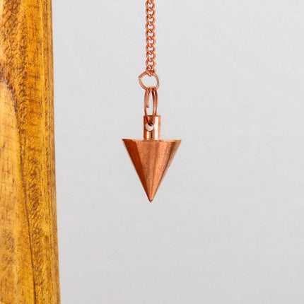 Cone Pendulum - Copper-plated brass-0