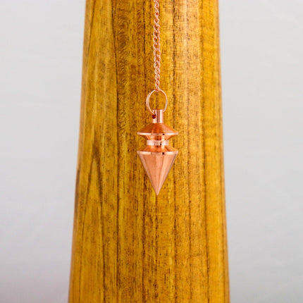 Triangle pendulum - Copper-plated brass-1