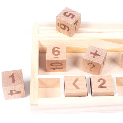 Wooden Cardboard for Children Math Learning-2