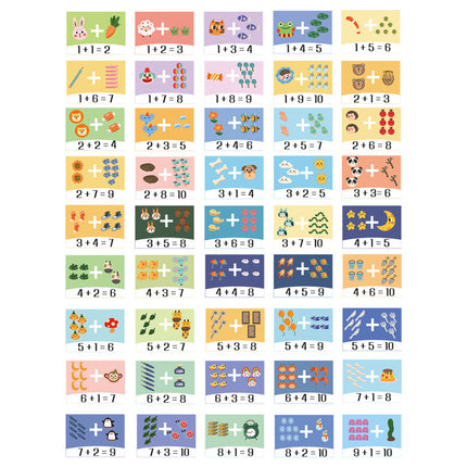 Wooden Cardboard for Children Math Learning-4