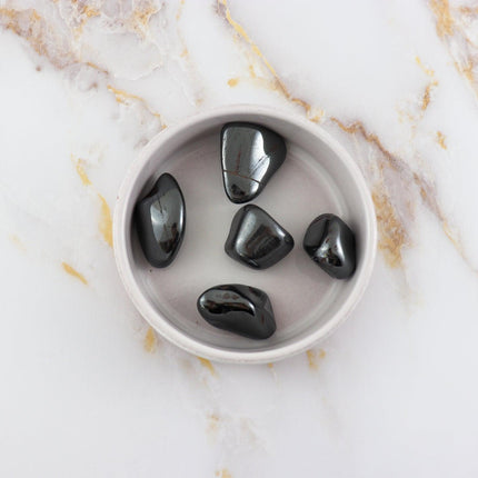 Hematite tumbled stone-2