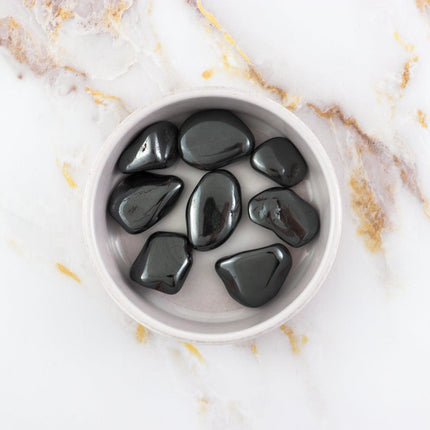 Hematite tumbled stone-4