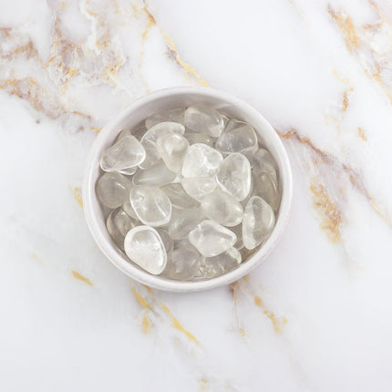 Rock Crystal Tumbled Stone-3