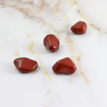 Red Jasper tumbled stone-1