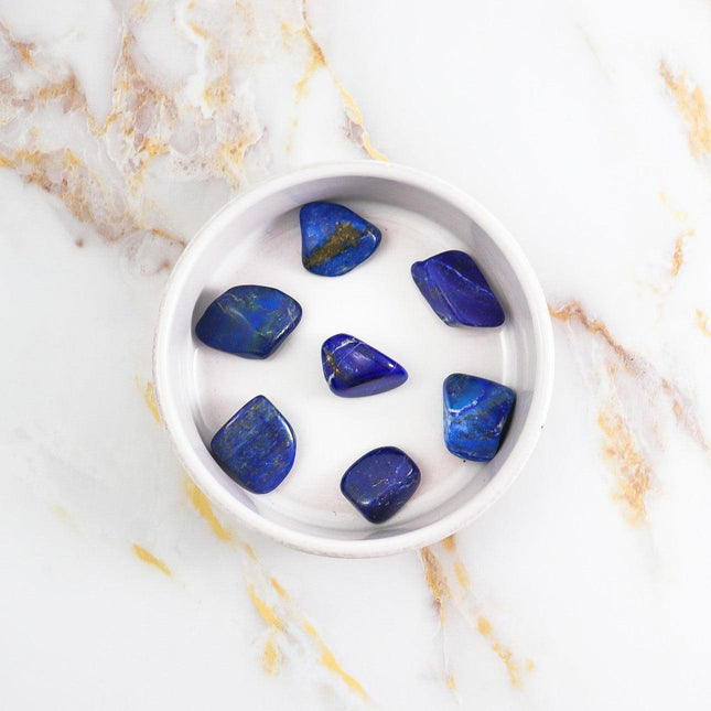 Lapis-Lazuli tumbled stone-0