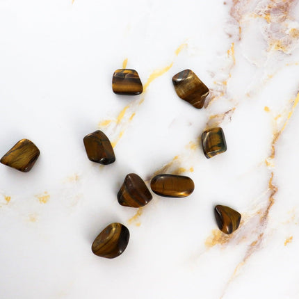 Tiger's Eye tumbled stone-3