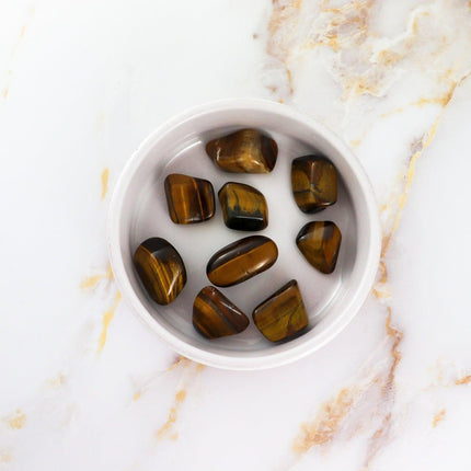 Tiger's Eye tumbled stone-2