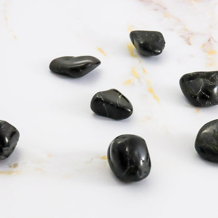 Black Tourmaline tumbled stone-1