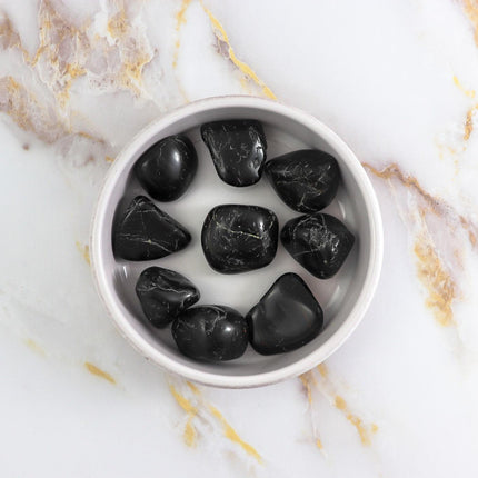 Black Tourmaline tumbled stone-0