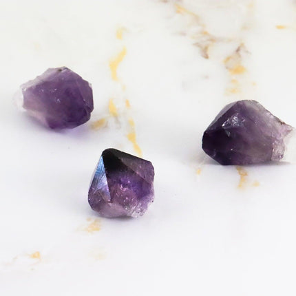 Natural Amethyst points-3