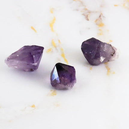 Natural Amethyst points-1