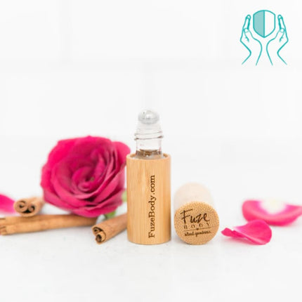 Protect: Sanitizing Blend 100% Pure Essential Oils and alcohol - Wood Roll-On-2