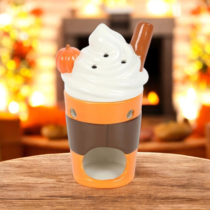 Pumpkin Spice Wax Melt and Essential OIl Warmer-3
