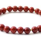 With Golden Silver Beads / 16 cm (6.3 inches)(Small) / 6 mm