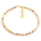 With Golden Silver Beads / 20-22 cm (7.9-8.6 inches)