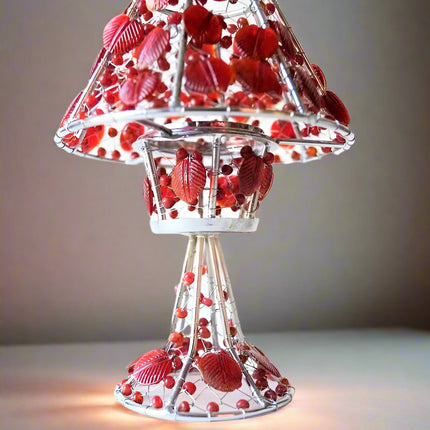BloomGlow Artisan Tea Light Holder (6")  - Handcrafted Light. Timeless Charm-1