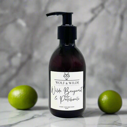 Wilde Bergamot & Patchouli Luxury 2 In 1 Liquid Soap - Hand & Body 250ML