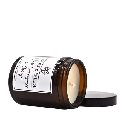 Wilde Lemongrass & Ginger Luxury Aromatherapy Scented Candle