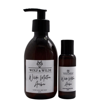 Wilde Molten Amber Travel Size Luxury Hand & Body Wash 50ML