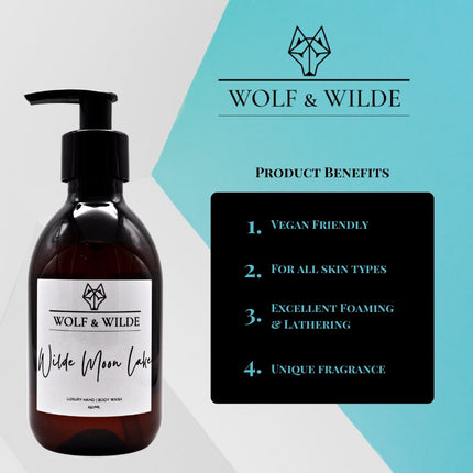 Wilde Moon Lake Luxury 2 In 1 Liquid Soap - Hand & Body 250ML
