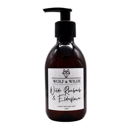 Wilde Rhubarb & Elderflower Luxury 2 In 1 Liquid Soap - Hand & Body 250ML