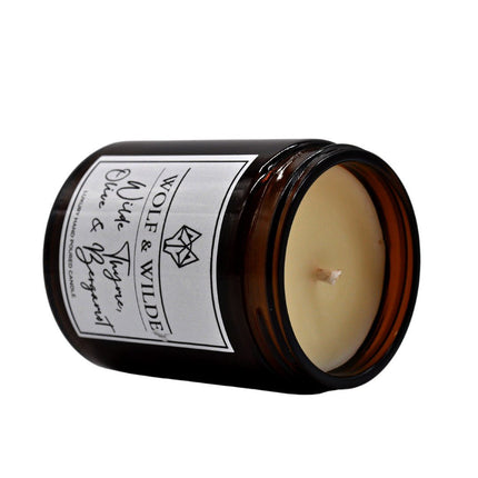 Wilde Thyme, Olive & Bergamot Luxury Handmade Scented Candle
